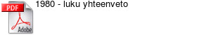 1980 - luku yhteenveto