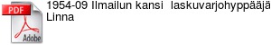 1954-09 Ilmailun kansi  laskuvarjohyppj Linna