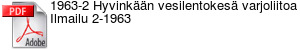 1963-2 Hyvinkn vesilentokes varjoliitoa Ilmailu 2-1963
