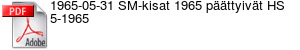 1965-05-31 SM-kisat 1965 pttyivt HS 5-1965