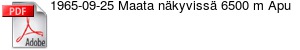 1965-09-25 Maata nkyviss 6500 m Apu
