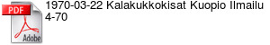 1970-03-22 Kalakukkokisat Kuopio Ilmailu 4-70