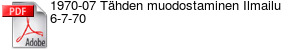 1970-07 Thden muodostaminen Ilmailu 6-7-70