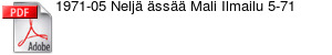 1971-05 Nelj ss Mali Ilmailu 5-71