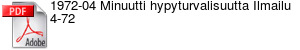 1972-04 Minuutti hypyturvalisuutta Ilmailu 4-72