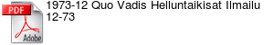 1973-12 Quo Vadis Helluntaikisat Ilmailu 12-73