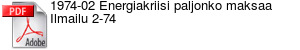1974-02 Energiakriisi paljonko maksaa Ilmailu 2-74