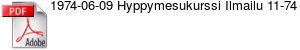 1974-06-09 Hyppymesukurssi Ilmailu 11-74