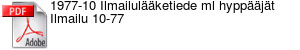 1977-10 Ilmailulketiede ml hyppjt Ilmailu 10-77