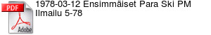 1978-03-12 Ensimmiset Para Ski PM Ilmailu 5-78