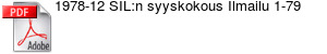 1978-12 SIL:n syyskokous Ilmailu 1-79