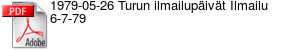 1979-05-26 Turun ilmailupivt Ilmailu 6-7-79