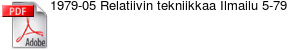 1979-05 Relatiivin tekniikkaa Ilmailu 5-79