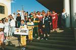 Taito/Tarkkuus-MM, Nykping 28.7.-7.8.1988. Avajaiset. Tuomaristoa. Kuva: via KausE