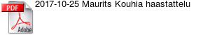 2017-10-25 Maurits Kouhia haastattelu