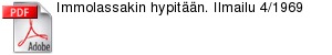 Immolassakin hypitn. Ilmailu 4/1969