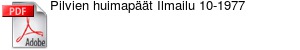 Pilvien huimapt Ilmailu 10-1977