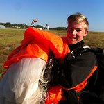 Ensimmisen hypyn jlkeen Tikkakoskella 2015.