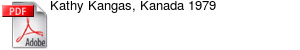 Kathy Kangas, Kanada 1979